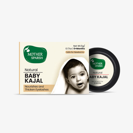 Natural baby kajal for your little one’s delicate eyes