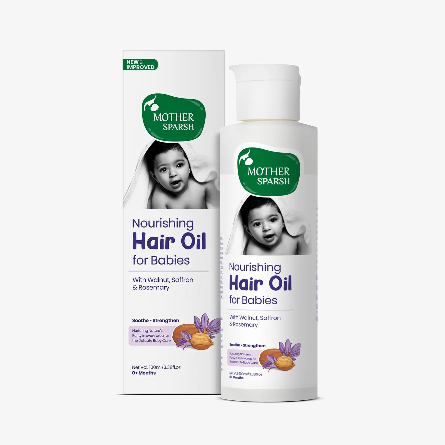 Mother Sparsh Nourishing hair oil for babies