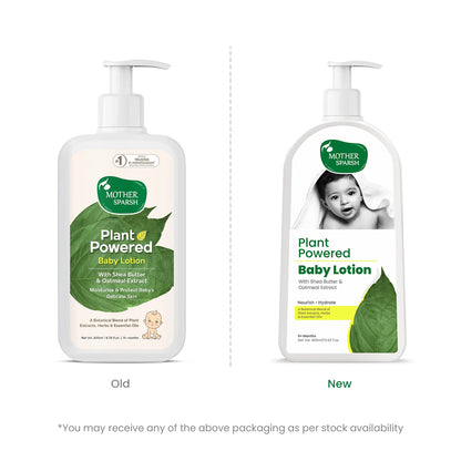 New & Improved Formula to nourish Baby’s delicate skin