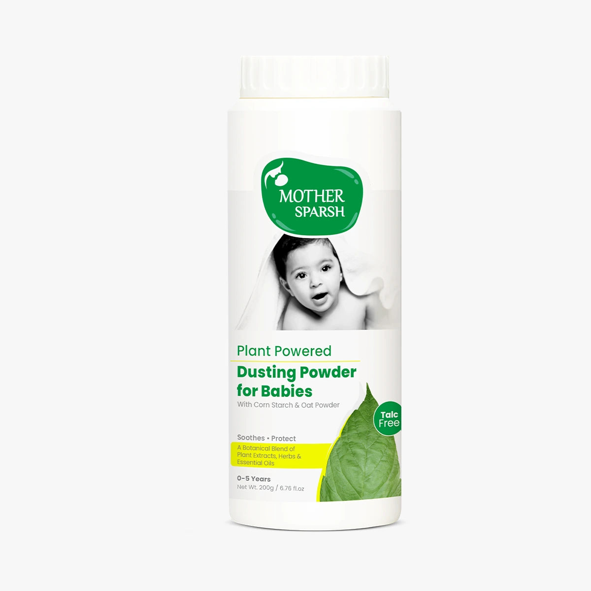 Mother Sprash Plant Powered Dusting Powder for Babies 200g pack