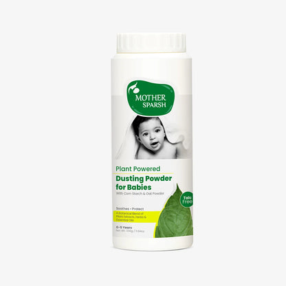 Mother Sprash Plant Powered Dusting Powder for Babies 330g 