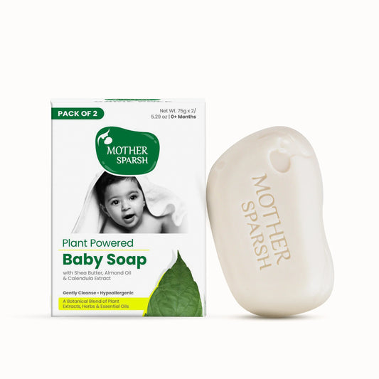 Mother Sparsh Plant Powered Baby Soap Advanced Natural Care for your baby