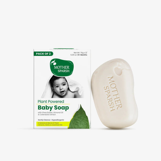 Mother Sparsh Plant Powered Baby Soap Advanced Natural Care for your baby
