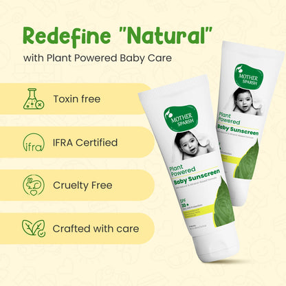 Plant Powered Baby Sunscreen  Redefine Natural