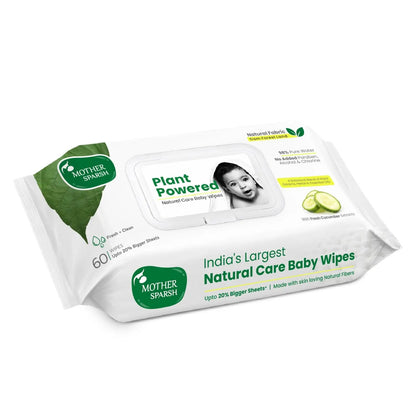 Plant Powered Baby Wipes - Cucumber