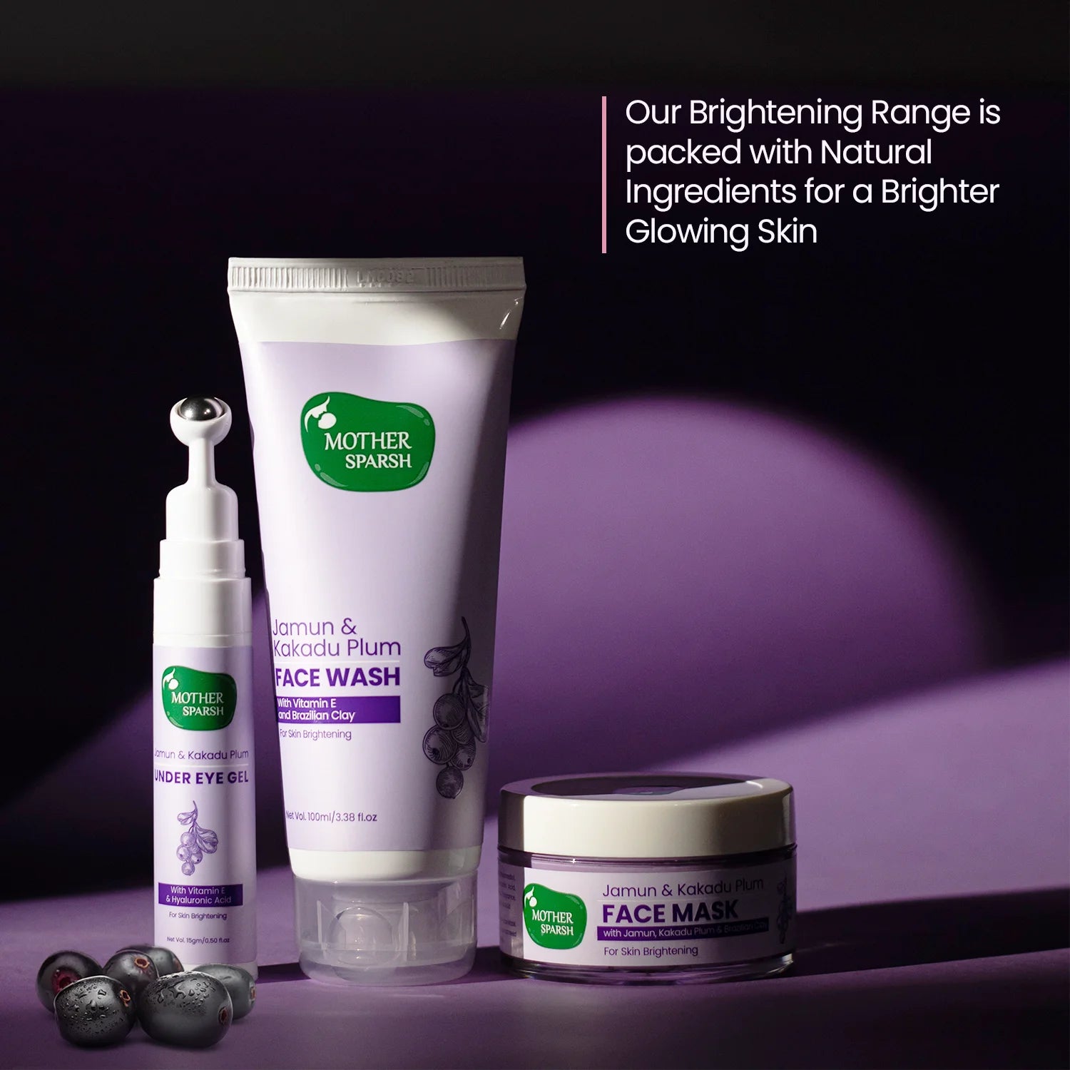 Our Brighter Range is packed with the natural ingredients