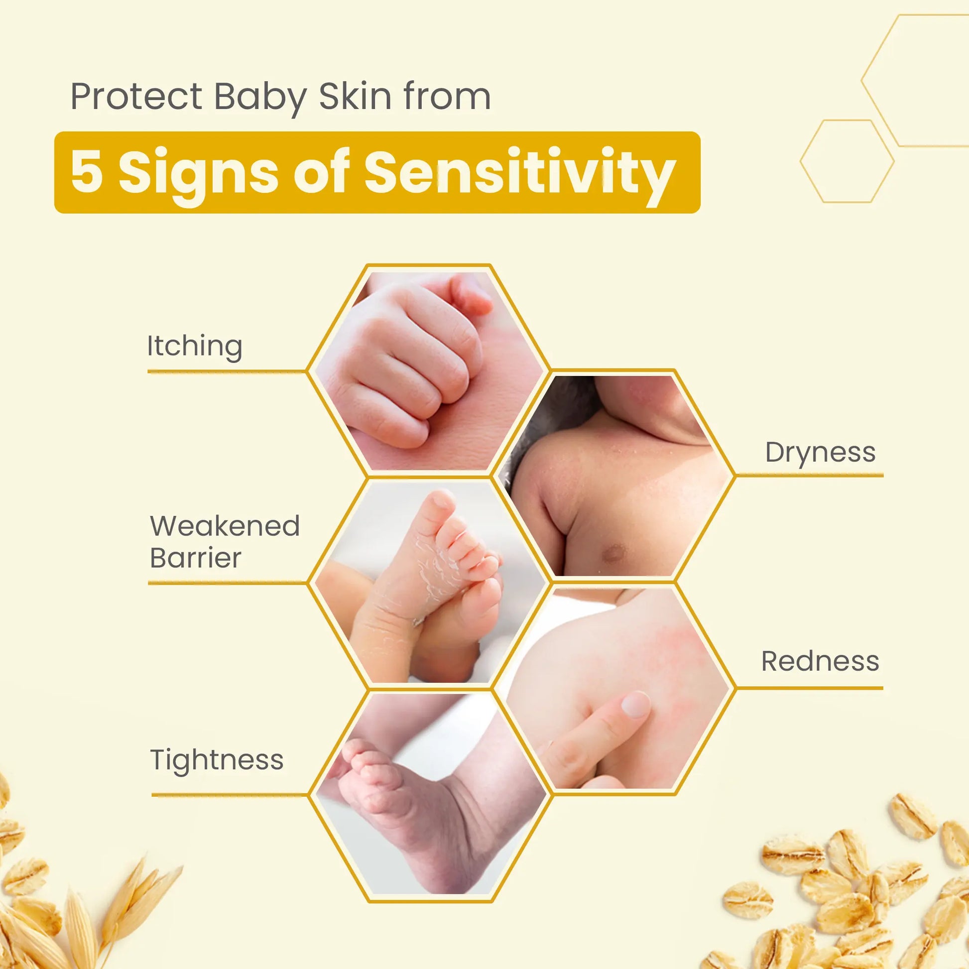 Fragrance free baby lotion to protect baby skin from sensitivity