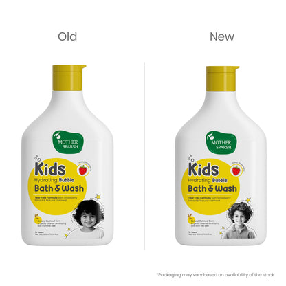 old and new packging