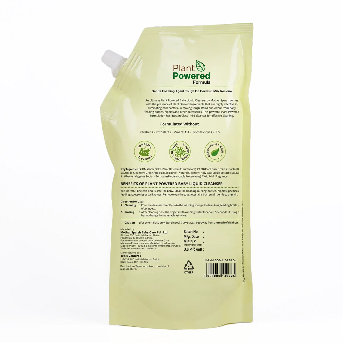Plant Powered Baby Liquid Cleanser