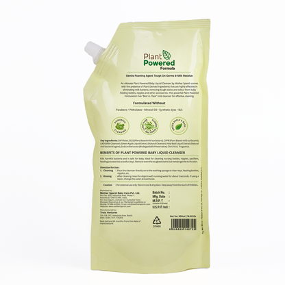 Plant Powered Natural Baby Liquid Cleanser Refill Pack