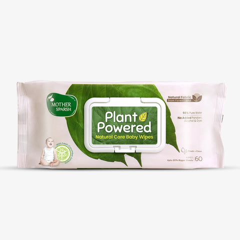 Plant Powered Natural Baby Wipes with Cucumber
