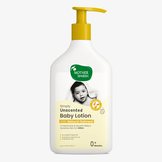 Simply Unscented Baby Lotion - Hydrating & Gentle for Sensitive Skin