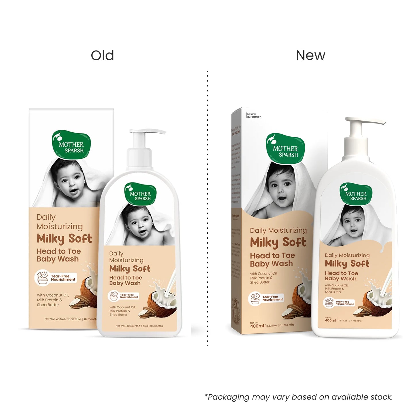 Daily Moisturizing Milky Soft Head to Toe Baby Wash