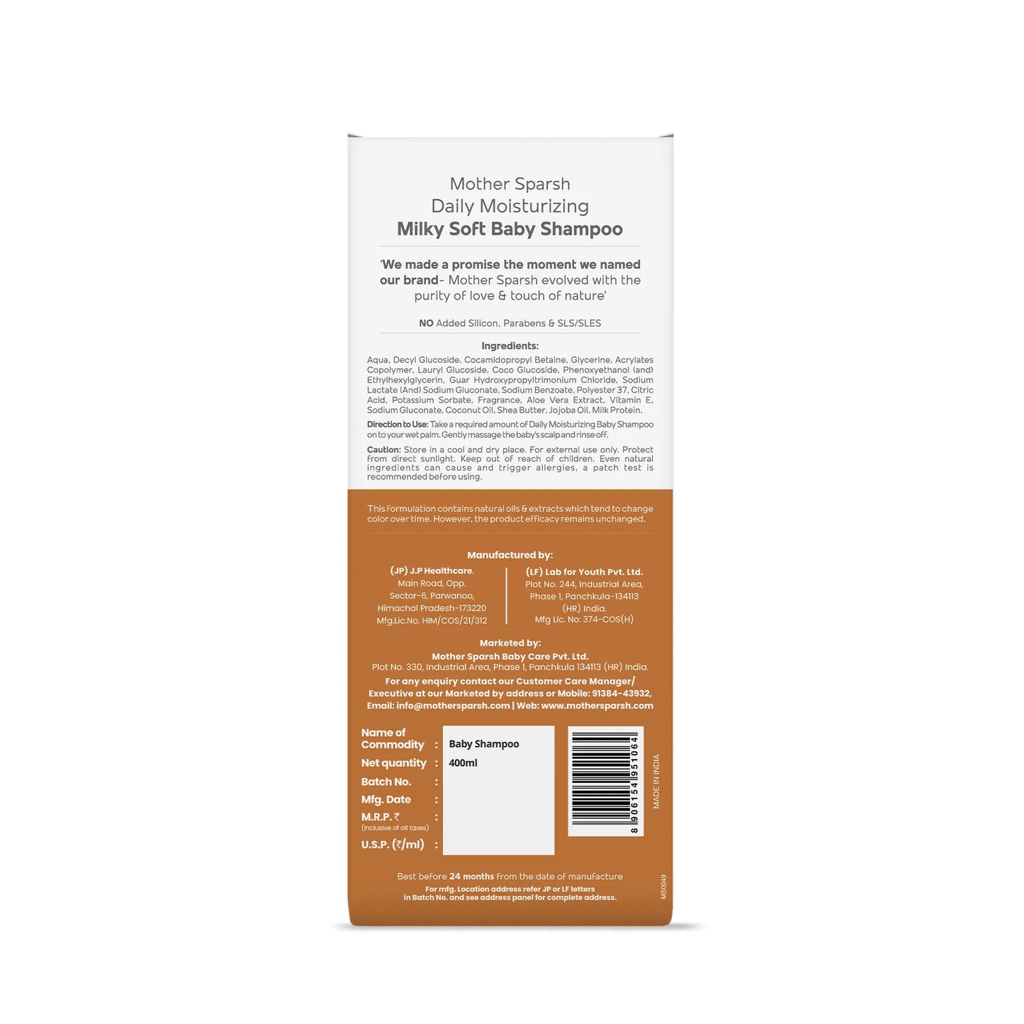 Daily Moisturizing Milky Soft Baby Wash
