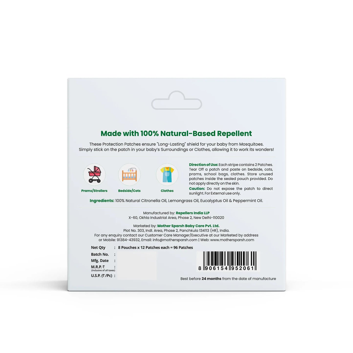 Mosquito Repellent Patches