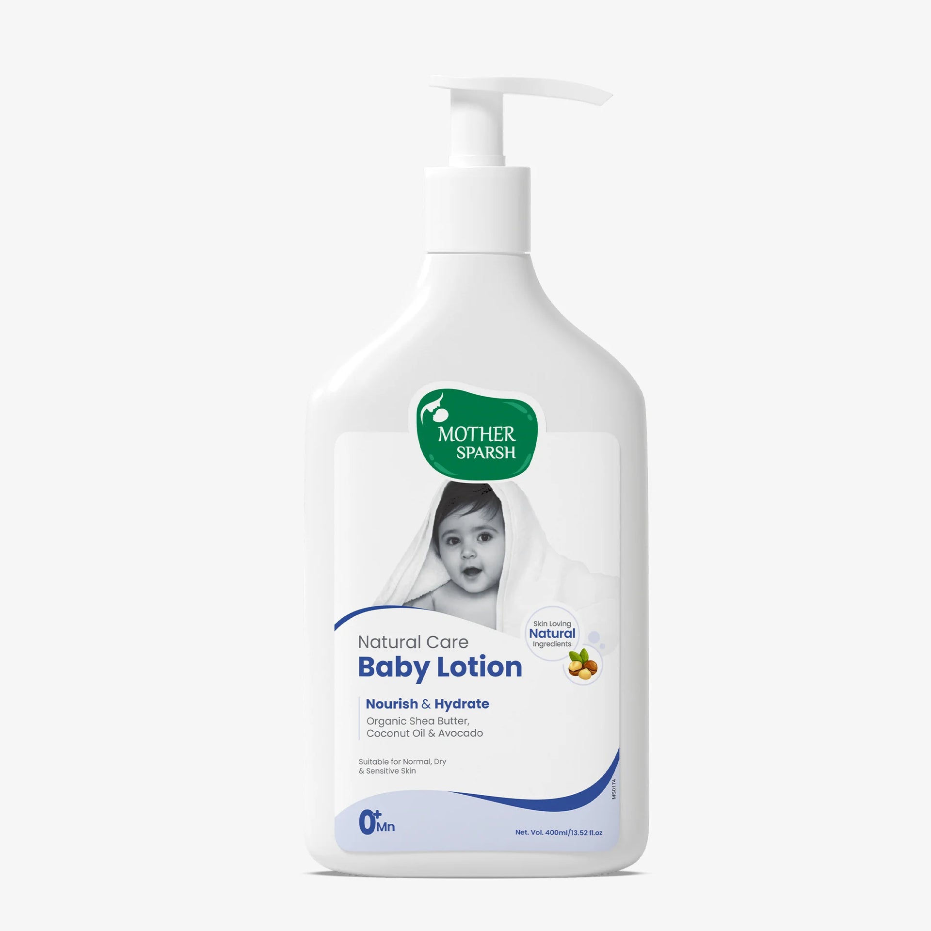 Mother Sparsh Baby Lotion Natural Care for Baby's Skin - Main Image
