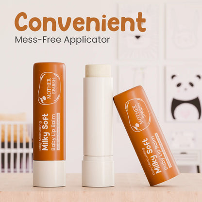 Milky Soft Baby Lip Balm Easy To use Mess Free Applicator