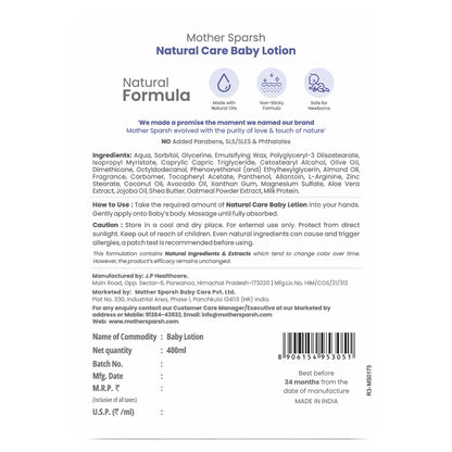 Natural Care Baby Lotion