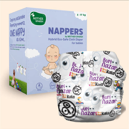 Nappers : Hybrid Eco-Safe Reusable Cloth Diaper for Baby