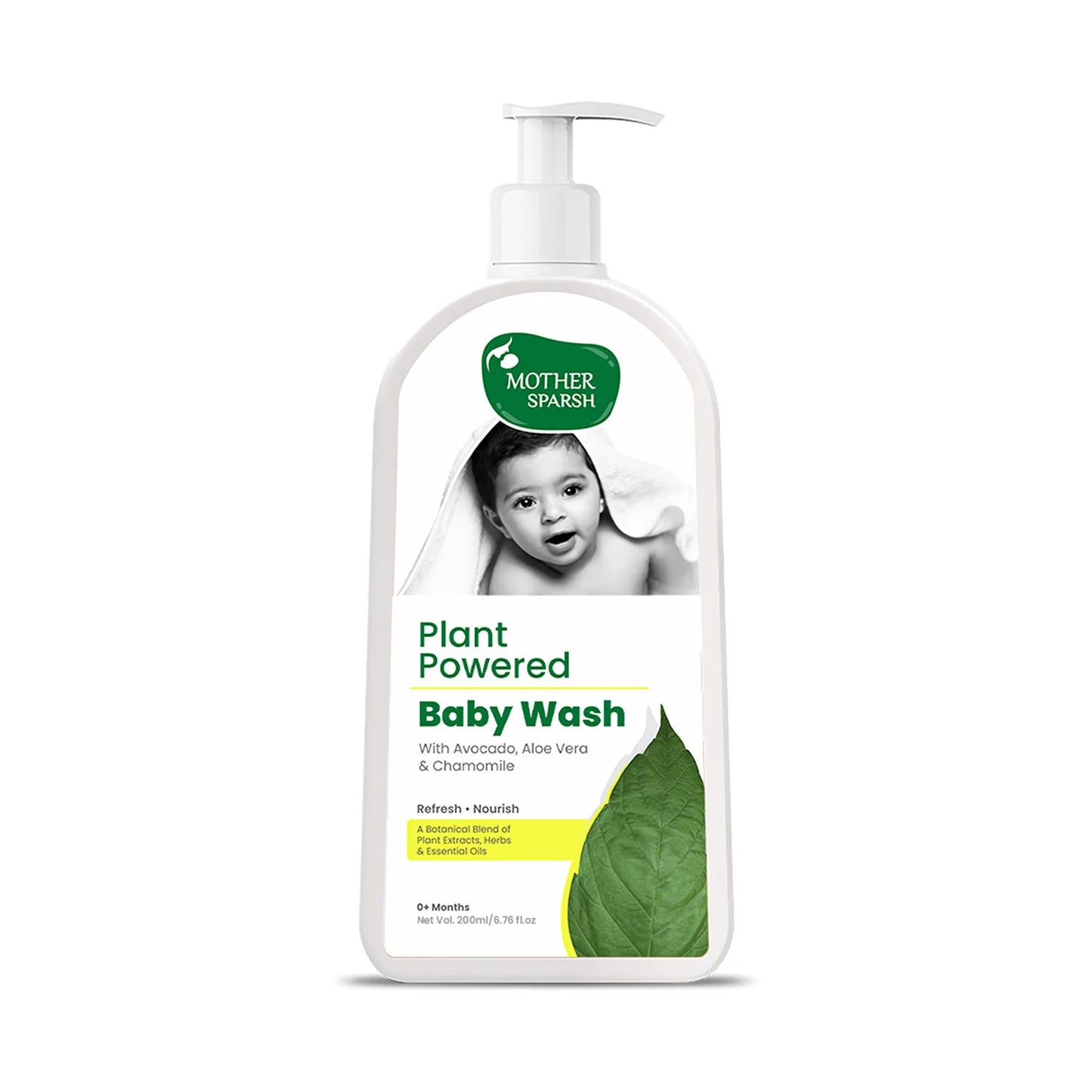 Plant Powered Baby Wash - 200ml