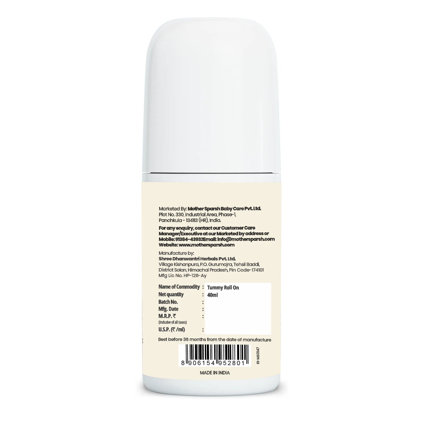 Colic Relief - Tummy Roll On