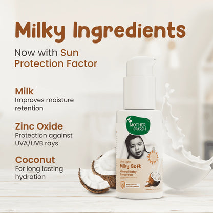 Ultra Light Milky Soft Baby Sunscreen