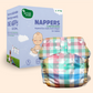 Nappers by Mother Sparsh : Hybrid Eco-Safe Reusable Cloth Diaper + Hybrid Soaker Pad (Free Size)